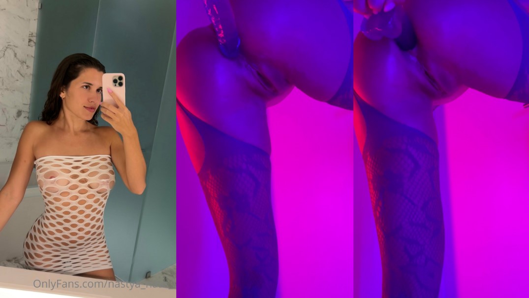 Nastya Nass Anal consolador desnudo solo video