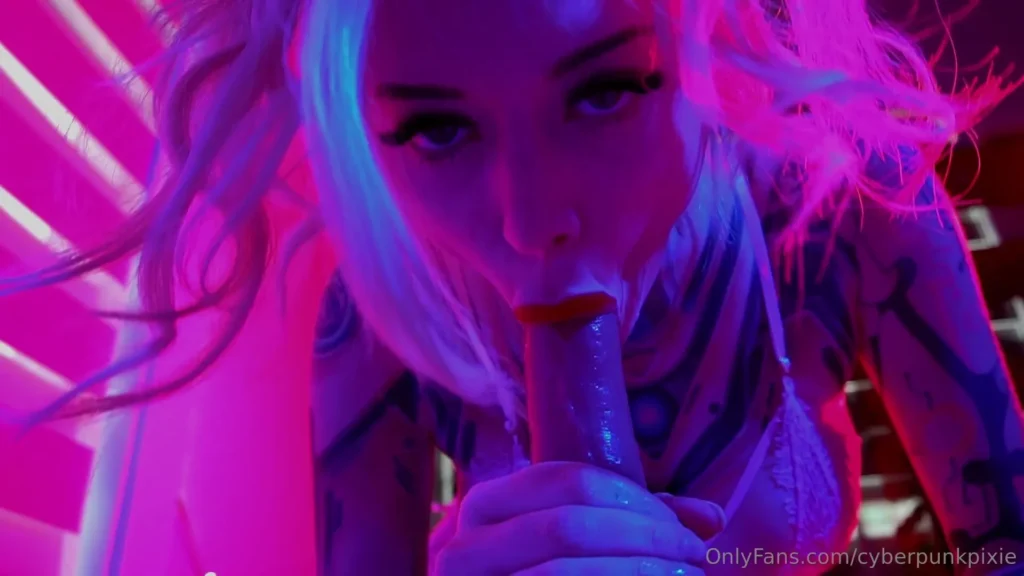 Cyberpunkpixie Nude Riding consolador Onlyfans Porn Video