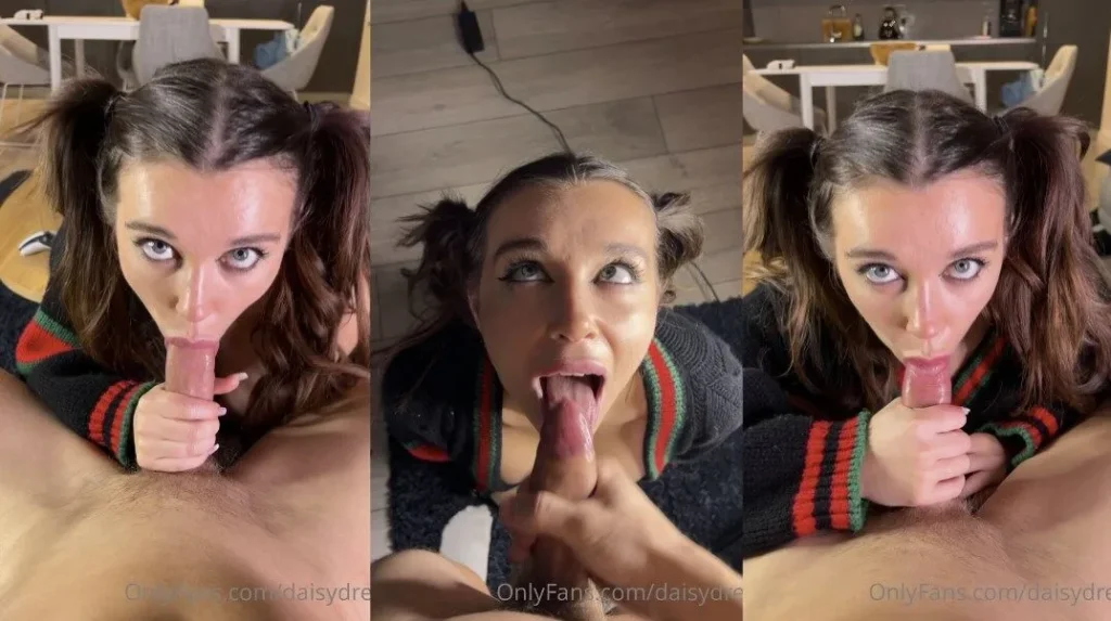 Daisy Drew BlowJob POV Facial Only Fans Video