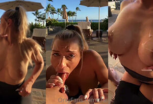 TherealBrittfit Public BlowJob Cum on tetas Video filtrado