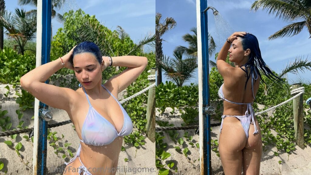 Sofía Gómez Bikini Blue PPV SOLOFANS SEXY SOFIIAGOMEZ VIDEO